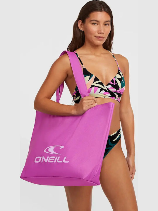 O'Neill Stoff Strandtasche Fuchsia