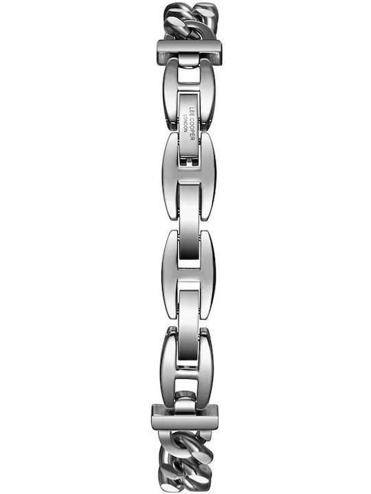 Lee Cooper Bracelet Men's Battery Watch with Silver Metal Bracelet