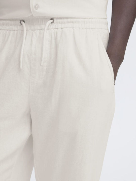 Herrenhosen Chino in Lose Passform Weiß