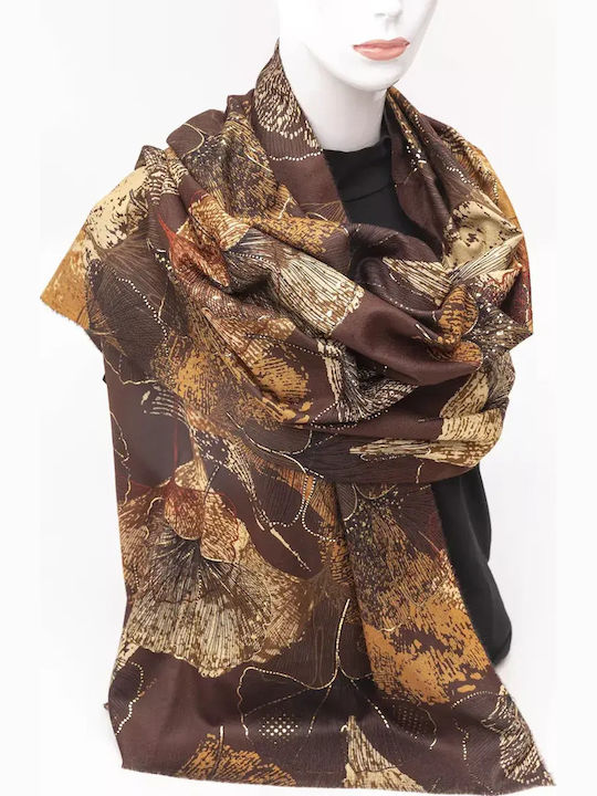 Fragola Women's Shawl Brown