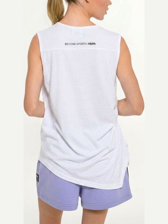 BodyTalk Women's Sleeveless Top White