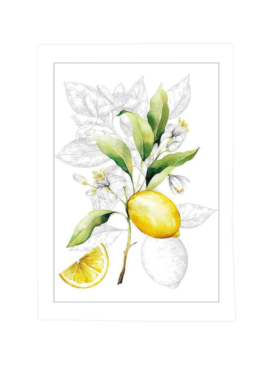 Prosop De Bucătărie Galben Culoare Full Face 50x70cm Prosop De Bucătărie Galben Culoare Full Face 50x70cm