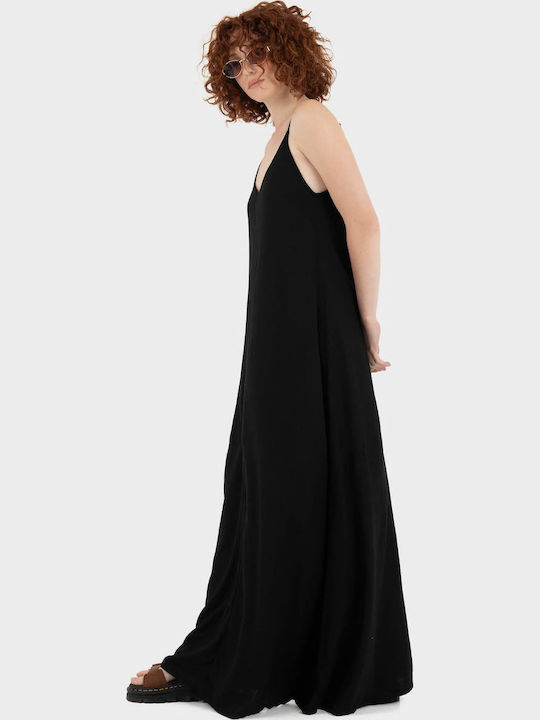Καλοκαιρινό Maxi Φόρεμα Black