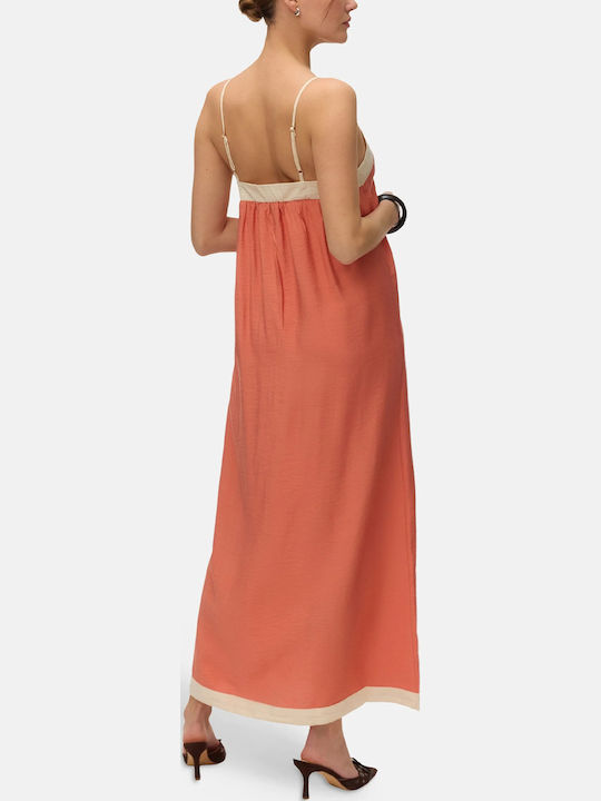 Summer Maxi Dress Langoustino