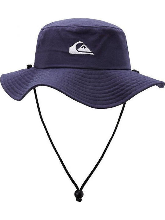 Quiksilver Bushmaster Safari Boonie Fabric Men's Hat Safari Style Blue