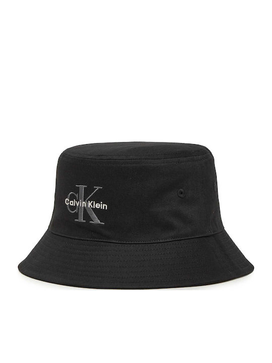 Calvin Klein Jeans Monologo Embroidery Bucket Black