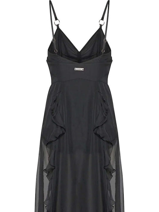 Maxi Dress for Wedding - Christening Black