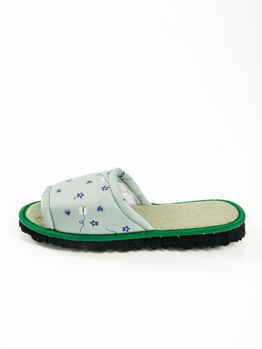 Terry Winter Women's Slippers Green