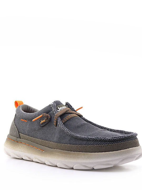 Ανδρικά Loafers σε Πράσινο Χρώμα