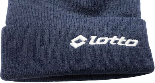 Beanie Unisex Knitted Skoufos in Navy Blue Colour