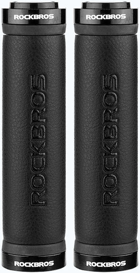 Rockbros 40210003001 Bicycle Grips Microfiber Black