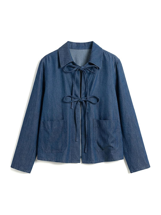 Long Sleeve Women's Shirt Blue