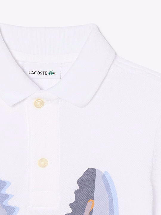 Kids Polo Short-Sleeved White