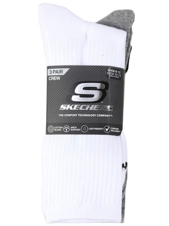 Skechers Terry Спортни Чорапи Бели