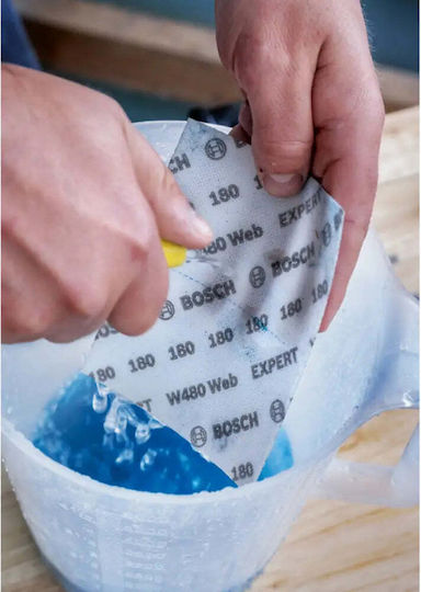 Sanding Sheet 115x140 P180 2 Pieces Bosch Expert W480