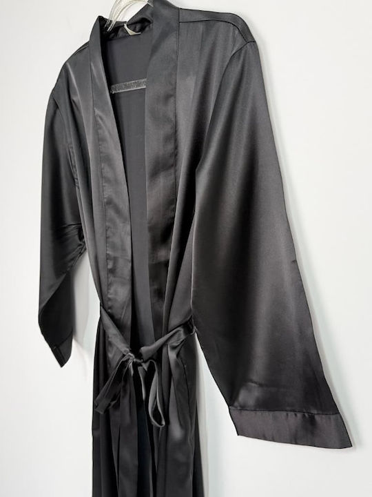 Cootaiya Summer Women's Robe Black
