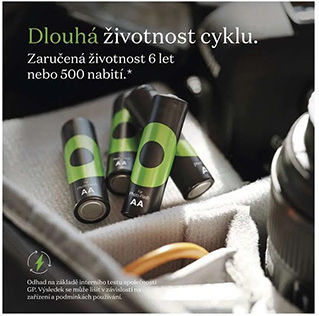 Genius Pack Презареждащи се Батерии AA 2000mAh 1.2V 6 Броя