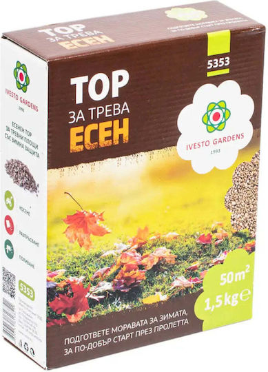 Hartdünger Rasen Herbst 1,5kg Ivesto