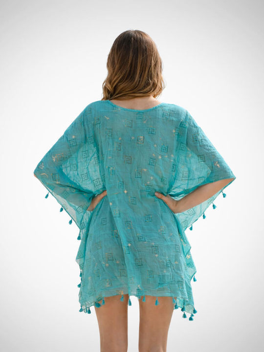 Suga Women's Turquoise Beach Caftan