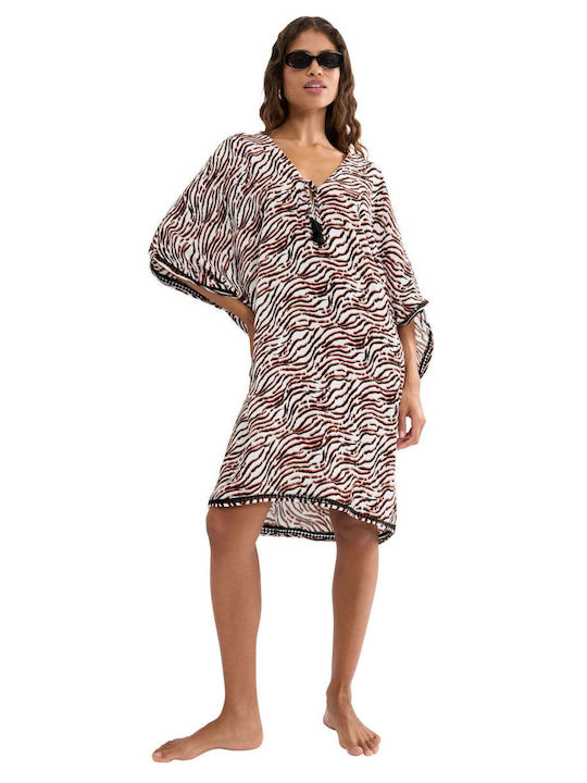 Triumph Women's Beach Caftan White