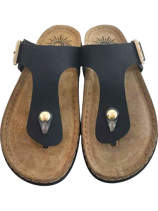 Sienna Leder Flache Damen Sandalen Anatomisch Grün