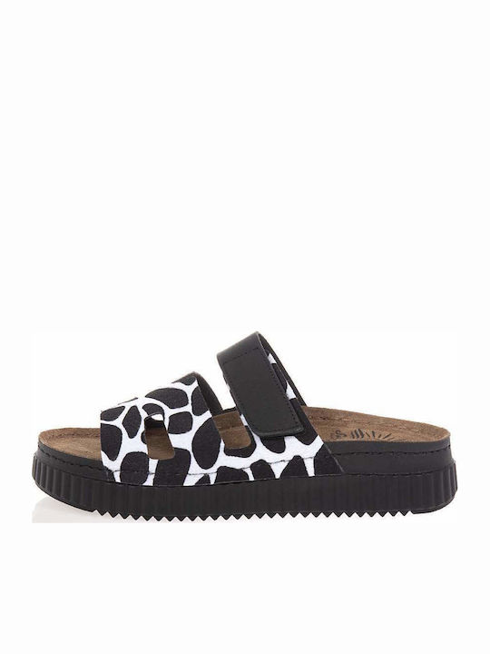 Γυναικεία Σανδάλια Flatforms Λευκά