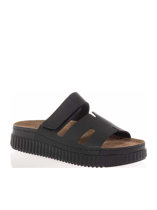 Γυναικεία Σανδάλια Flatforms Μαύρα