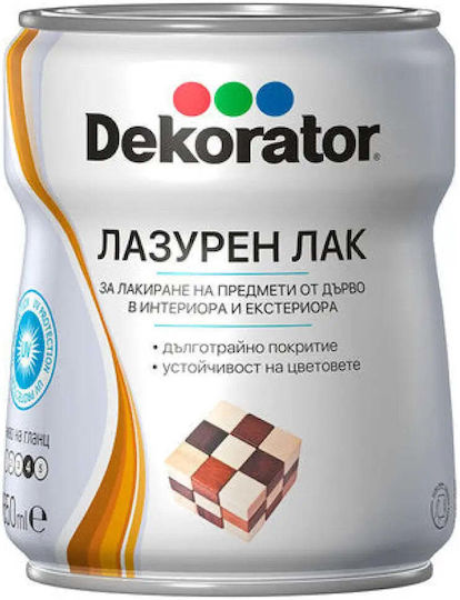 Azure Varnish 650 Ml Walnut Dekorator