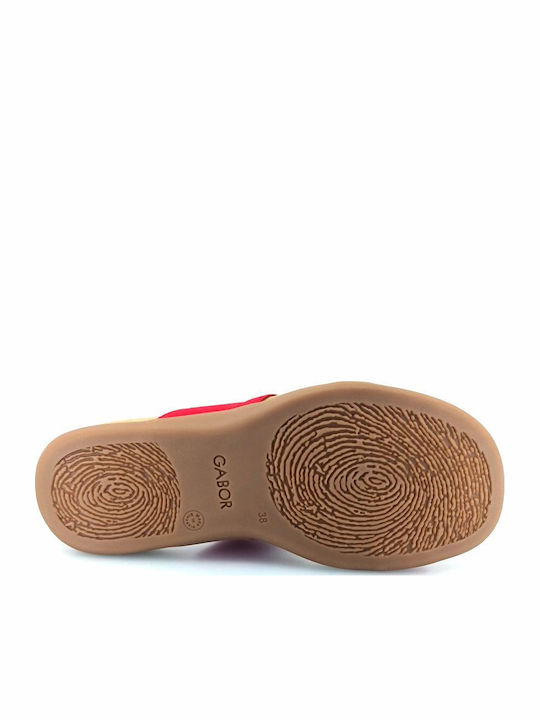 Leather Women's Anatomic Red Sandals