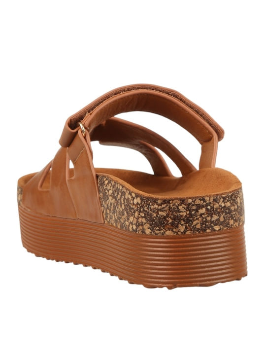 Women's Flat Sandals Brown