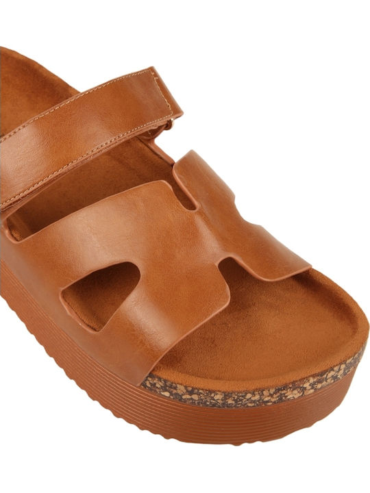 Women's Flat Sandals Brown