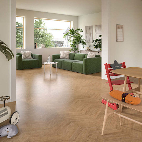 Laminated Flooring Egger Brown Oak El292f 8.00 Mm 32/ac4 Beveled Edge