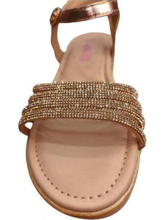 Kids' Anatomic Gold Sandals