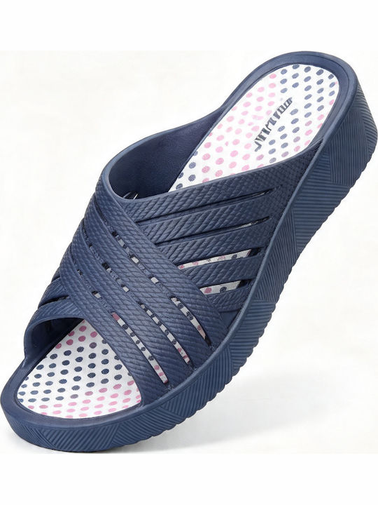 Flip Flops In Navy Blue Colour