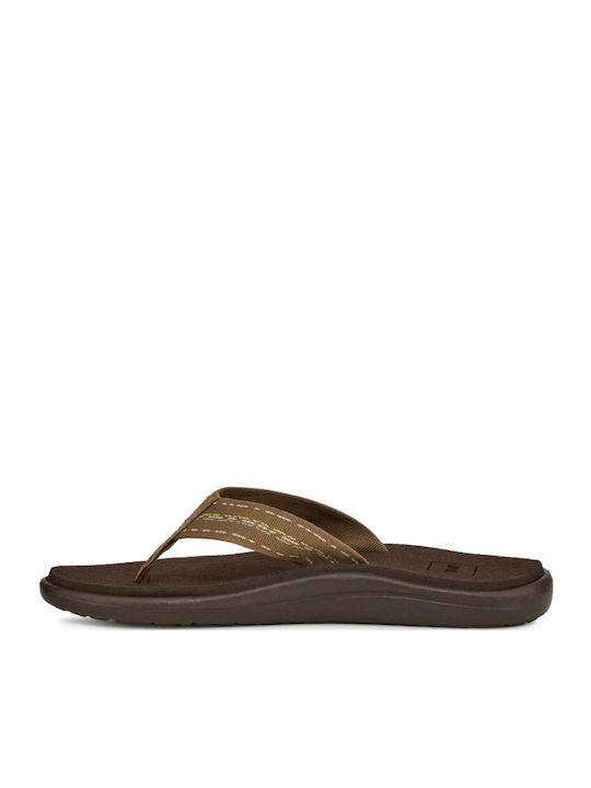 Voya Ανδρικά Flip Flops Μπεζ