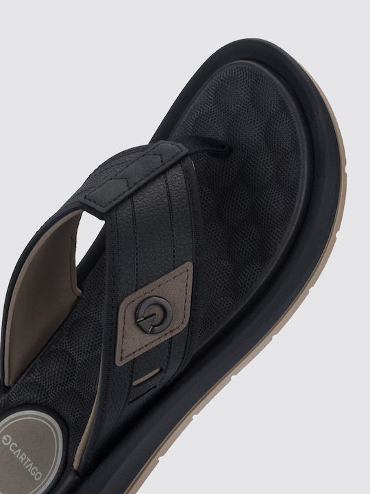 Ανδρικά Flip Flops Ανατομικά Μαύρα