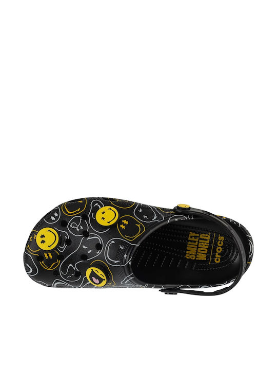 Crocs Klassische Männliche Holzschuhe in Schwarz