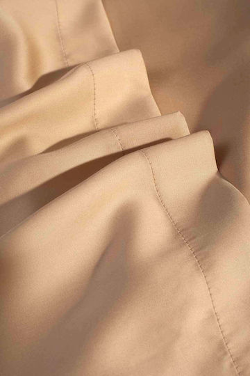 Charisma Sheet Sets Queen with Elastic 160x200+40cm. Rich Gold 4pcs