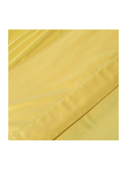 Cannon Sheet Super-Double 250x290cm. Imperial Dobby Yellow