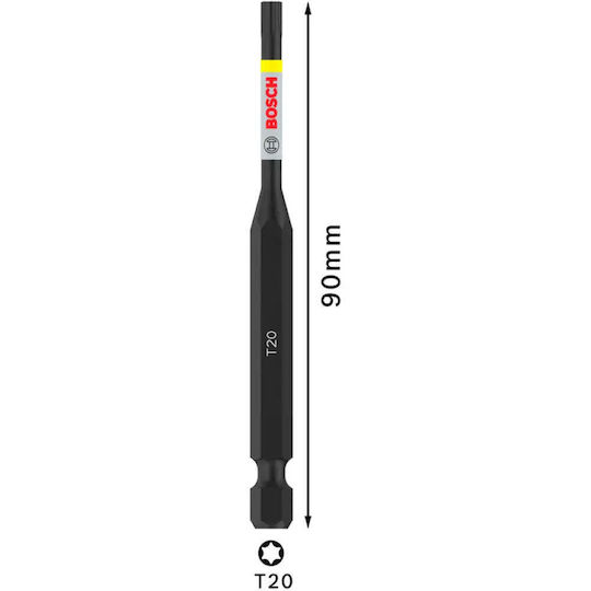 Impact Bit T20 90 Mm Bosch Pro Impact