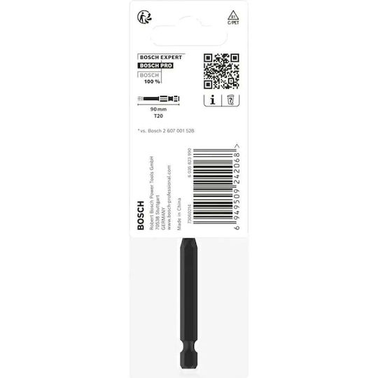 Impact Bit T20 90 Mm Bosch Pro Impact