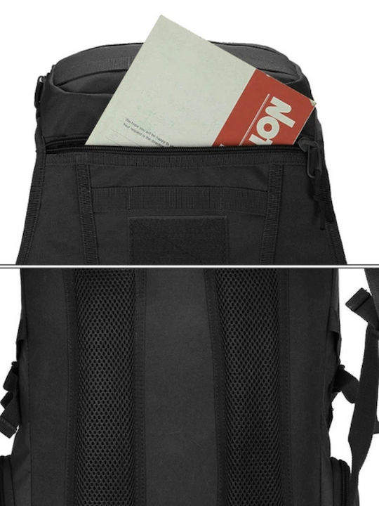 Backpack Αδιάβροχο 50lt Μαύρο