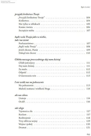 Rozważania O Pacierzu. Antologia