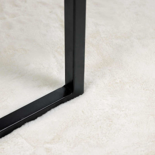 vidaXL Χαλί Ορθογώνιο Μπεζ 140x200cm