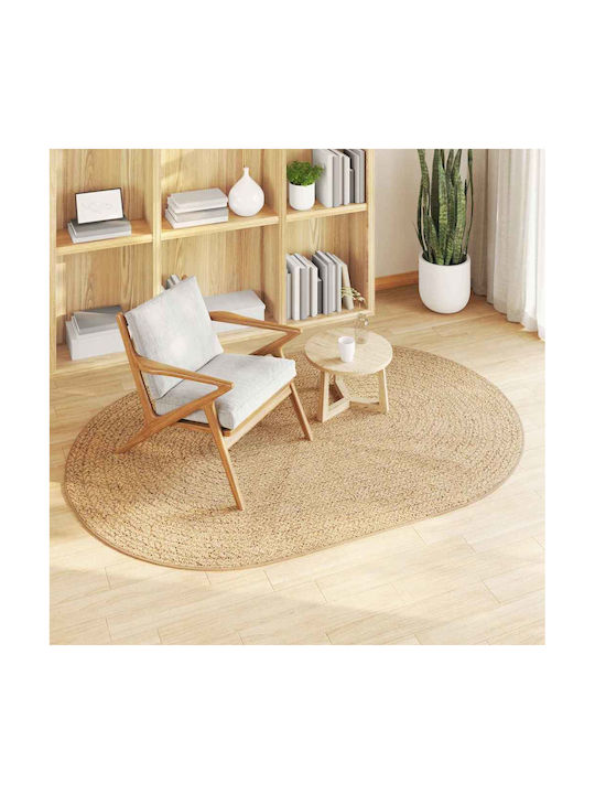 vidaXL Rug Outdoor Rectangular Brown