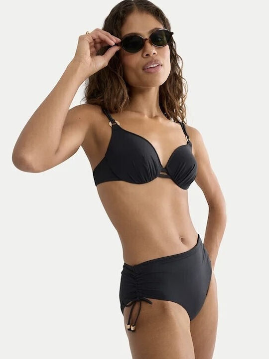 Bikinihosen Slip Schwarz