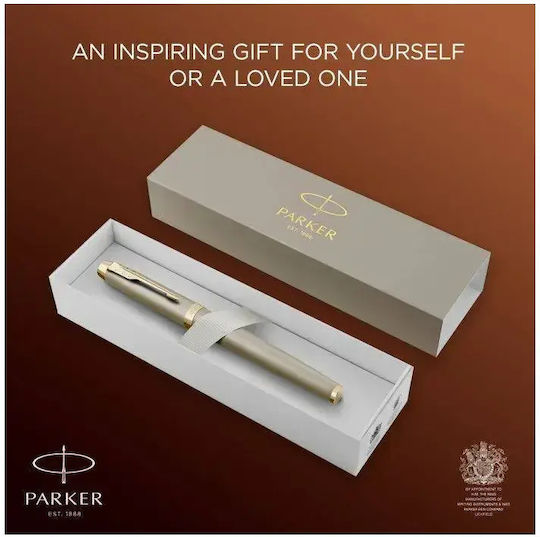 Parker I.m Fountain Pen Fine Bronze from Brass