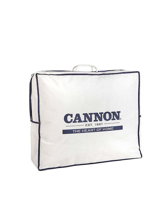 Cannon Πάπλωμα Μονό 160x230εκ. Scotch Λευκό 350 GSM