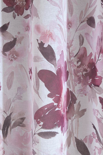 Перде с Копчета Curtain Розово 135x280 см