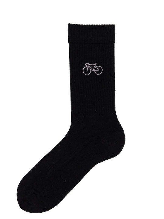 Soma Men's Socks with Patterns Black